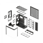 Vỏ Case HAVN HS 420 VGPU Black E-ATX Black