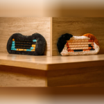 Bàn phím cơ Dry Studio PETBRICK 65 Crystal Pink 3 Mode