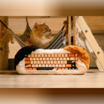 Bàn phím cơ Dry Studio PETBRICK 65 Crystal Pink 3 Mode