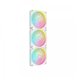 Bộ 3 Fancase Corsair iCUE LINK LX120 RGB 120mm PWM Starter Kit White
