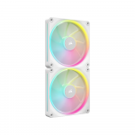 Bộ 2 Fancase Corsair iCUE LINK LX140 RGB 140mm PWM Starter Kit White