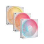 Bộ 3 Fancase Corsair iCUE LINK LX120-R RGB 120mm PWM Reverse Fans Starter Kit White