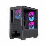 Vỏ Case EINAREX PM150 RGB Black mATX