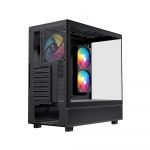Vỏ Case EINAREX Prisma S500 RGB Black ATX