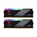 RAM DDR5 PNY XLR8 Gaming MAKO EPIC-X RGB 32GB (2x16GB) 6000MHz CL40 MD32GK2D5600040MXRGB