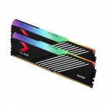 RAM DDR5 PNY XLR8 Gaming MAKO EPIC-X RGB 32GB (2x16GB) 6000MHz CL40 MD32GK2D5600040MXRGB