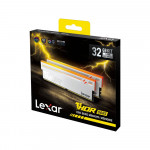 RAM DDR5 Lexar RGB Silver 32GB (2x16GB) 6000MHz CL38 LD5U16G60C38SV-RGD