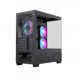 Vỏ Case Einarex SM501D RGB Black mATX