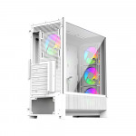 Vỏ Case Linktech Bahamut 4FA White ATX