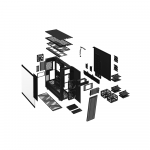 Vỏ Case Fractal Design Define 7 XL Black TG Dark Tint