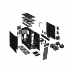 Vỏ Case Fractal Design Define 7 XL Black Solid