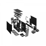 Vỏ Case Fractal Design Define 7 Black Solid