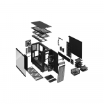 Vỏ Case Fractal Design Define 7 Black TG Dark Tint