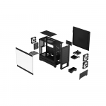 Vỏ Case Fractal Design Pop Air RGB Black TG Clear