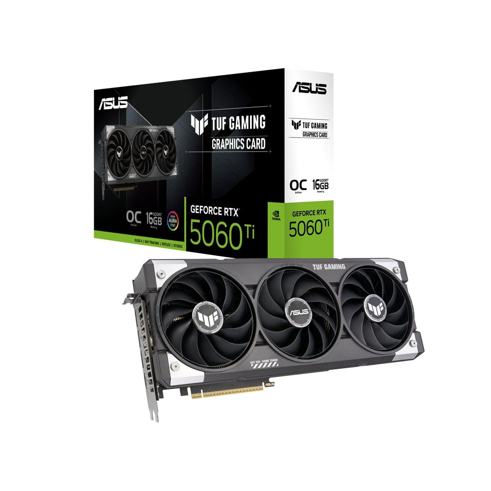 Card màn hình ASUS TUF Gaming GeForce RTX 5060 Ti 16GB GDDR7 OC Edition