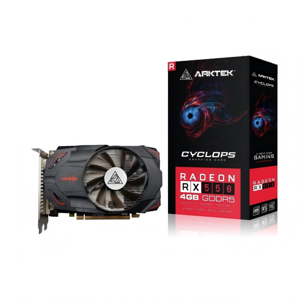 Card Màn Hình ARKTEK Radeon RX 550 4GB GDDR5 128-Bit